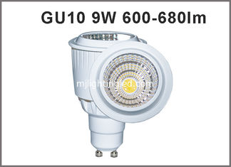 CHINE Remplacement de haute qualité de haloge de l'ampoule dimmable/nondimmable 50W du projecteur GU10 LED de 9W 600-680lm LED fournisseur