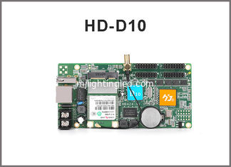 CHINE D10 HD-D10 RGB pleine couleur 256 Écran LED à échelle grise carte de contrôle d'écran 4 groupes HUB75 Prend en charge 384 * 64pixels fournisseur