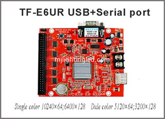 CHINE TF-E6UR carte de commande à écran LED support 1600 P10 modules sept cartes de commande programmables à plaque de couleur fournisseur