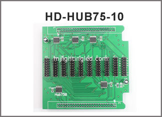 CHINE Adaptateur de carte de la conversion Hub75 avec le module polychrome de panneau de soutien RVB LED du port 10*Hub75 fournisseur