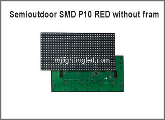 CHINE Modules rouges de panneau de SMD P10 LED sans fram sur le dos 320*160mm 32*16pixels 5V pour le message de publicité fournisseur