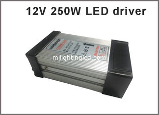 CHINE conducteurs antipluies de l'alimentation d'énergie de commutation de 12V 250W LED pour les modules menés extérieurs fournisseur
