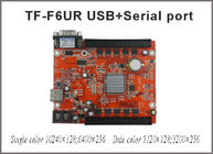 TF-F6UR USB+Serial Port LED Control Card 10240*128pixels Support Single, Double LED Moving Sign Controller Board