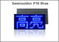 module bleu de l'intense luminosité P10 LED de 320*160mm 32*16pixels Semioutdoor, message simple de défilement d'affichage à LED De couleur fournisseur