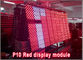 le module mené rouge extérieur de 320*160mm 32*16pixels P10 pour la couleur rouge simple P10 a mené le signe mené d'affichage de message fournisseur