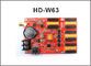 Huidu contrôleur HD-W63, carte ordre du conducteur sans fil LED de WIFI + d'USB simple de la couleur LED de WiFi pour le signe de message de LED fournisseur